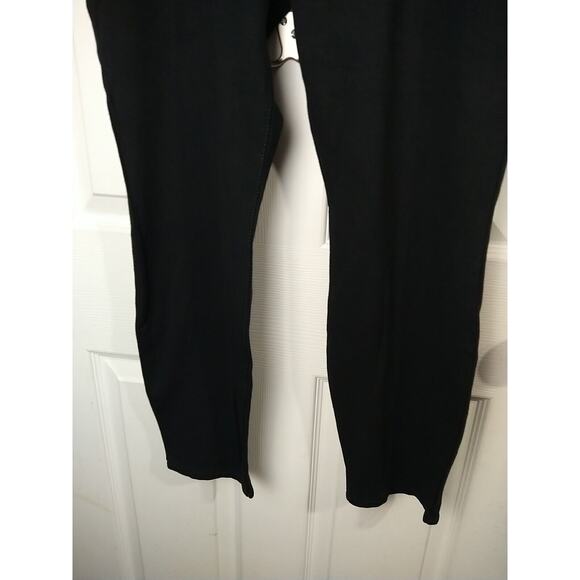 Jones New York Jeans Woman 16 Great Jones Jeggings Black Zip Button Casual - Picture 3 of 11